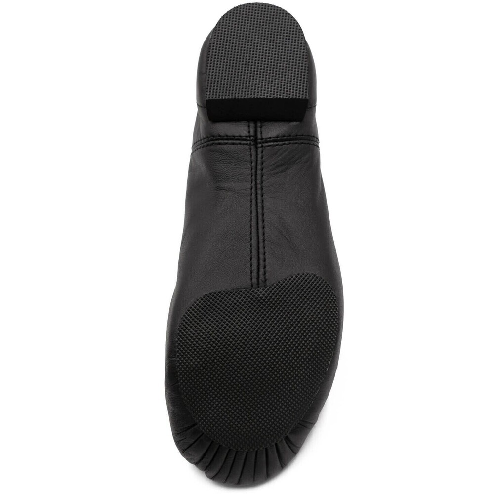 NEW Capezio Women's Size‎ 5 M Split Sole Black Techno-Jazz Oxford Shoes EJ1 - Picture 2 of 8
